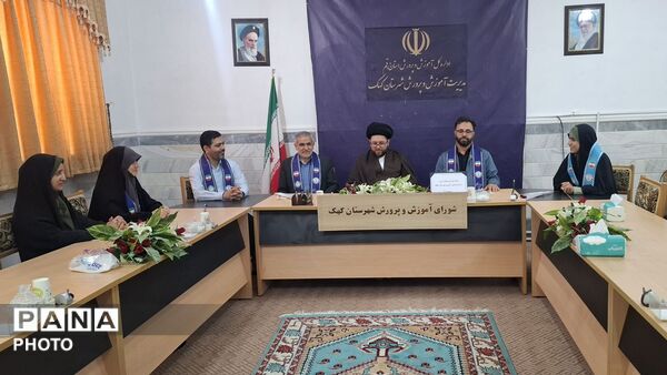 جلسه شورای برنامه ریزی سازمان دانش آموزی کهک