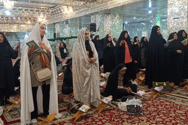 زیارت حرم شاهچراغ دربهار رمضان