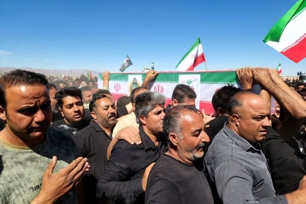 تشییع باشکوه  دومین شهید ابرکوه