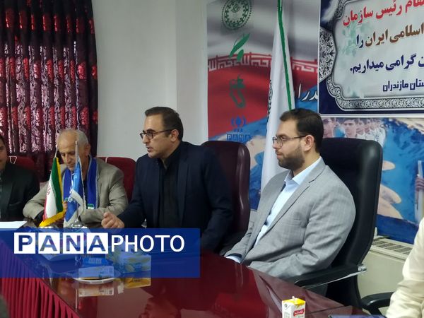 نشست قائم مقام سازمان دانش آموزی با اعضا و مربیان سازمان دانش آموزی مازندران 