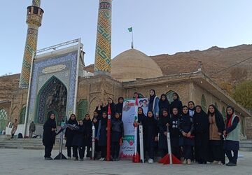 اردوی یک روزه جهادی دانش‌آموزان شهرستان بن 