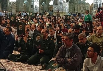 مراسم دومین سالگرد درگذشت شهید خدمت