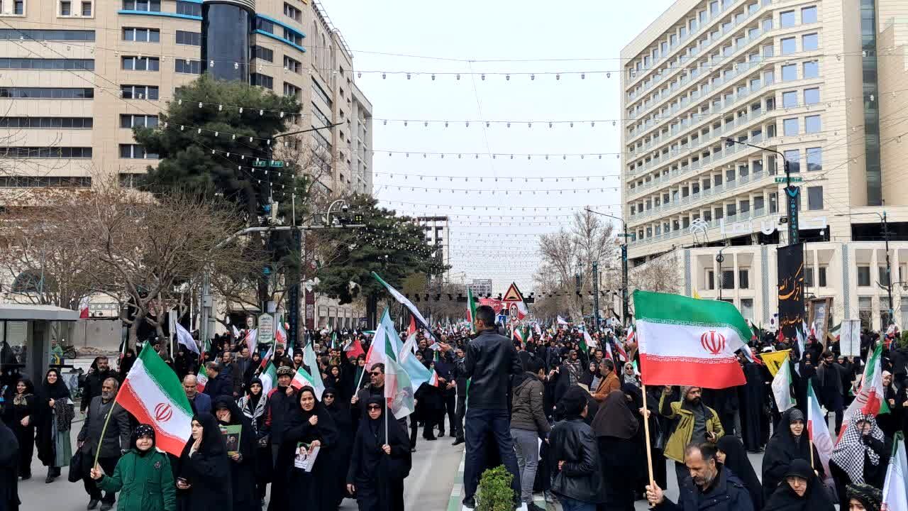  خروش ملت ایران در دفاع از فلسطین