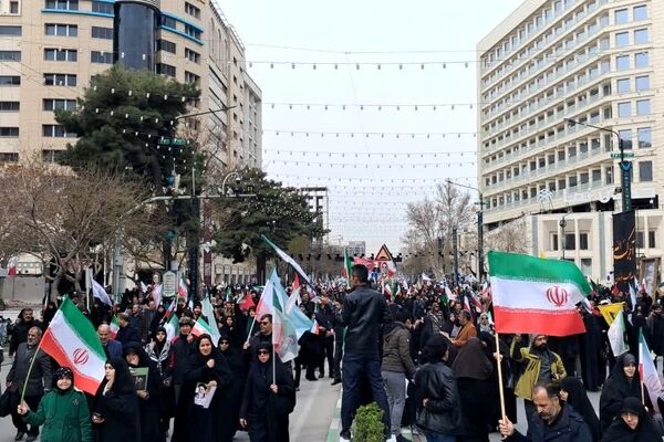  خروش ملت ایران در دفاع از فلسطین