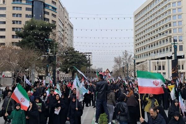  خروش ملت ایران در دفاع از فلسطین